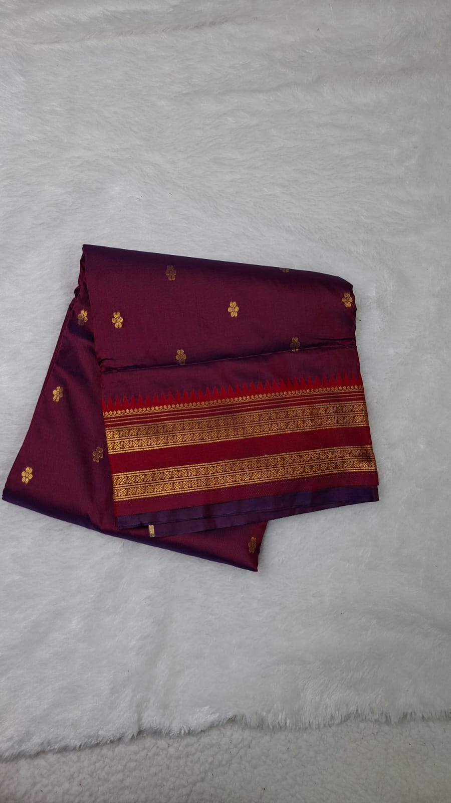 Narayan Peth Saree in Pink